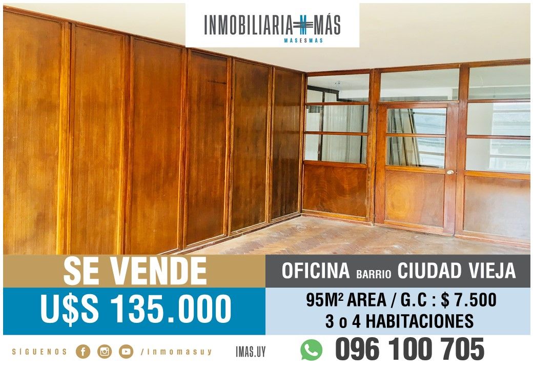 #5200116 | Venta | Oficina | Montevideo (Inmobiliaria MAS)