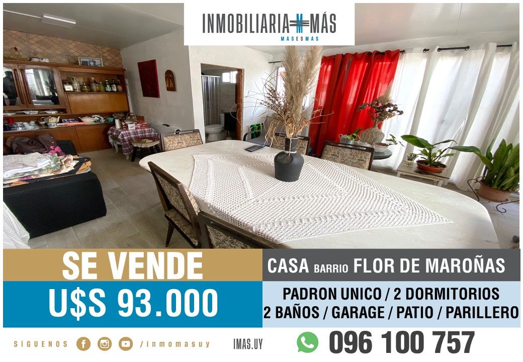 #5200154 | Venta | Casa | Montevideo (Inmobiliaria MAS)