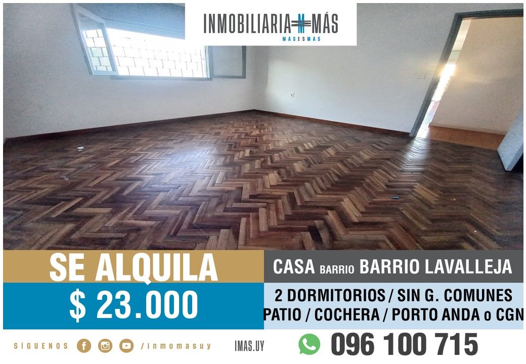 #5200237 | Alquiler | PH | Montevideo (Inmobiliaria MAS)