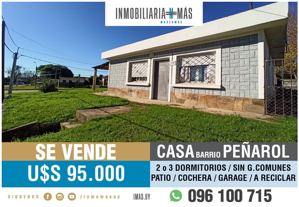 #5253495 | Venta | Casa | Montevideo (Inmobiliaria MAS)