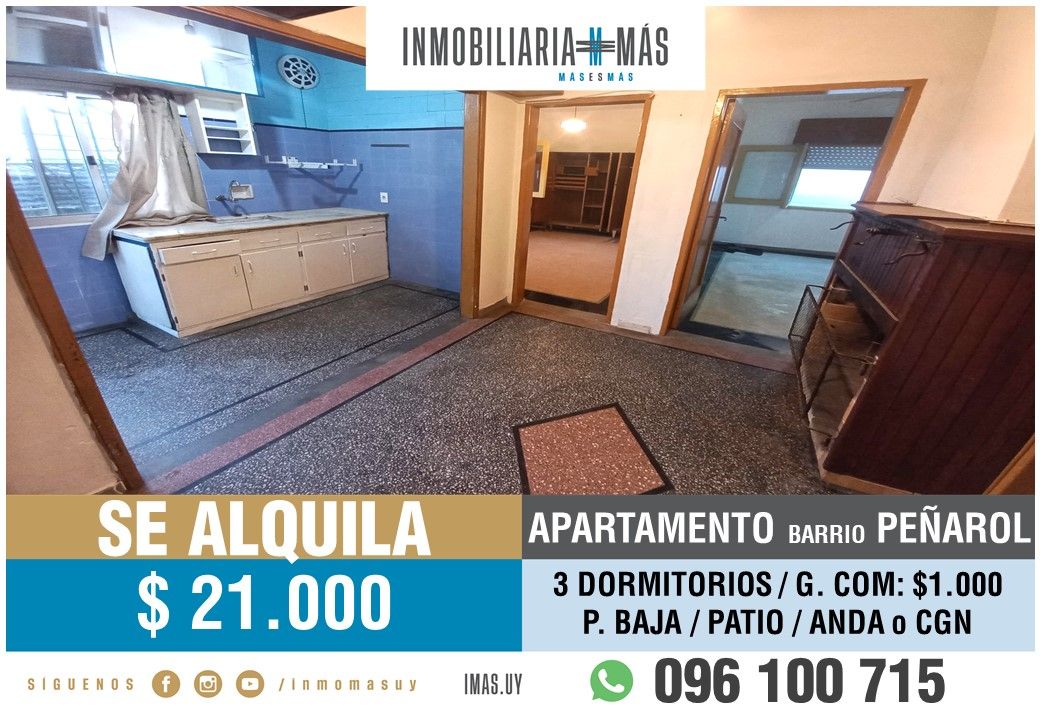#5258297 | Alquiler | PH | Montevideo (Inmobiliaria MAS)