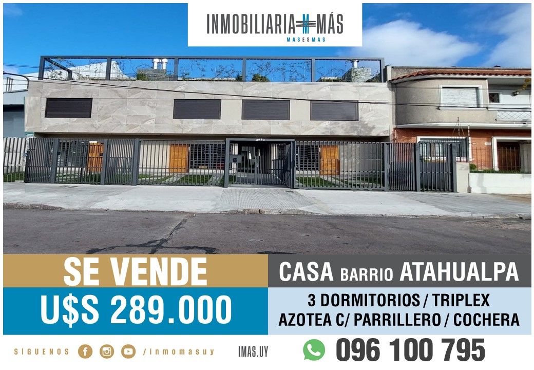 #5289205 | Venta | Casa | Montevideo (Inmobiliaria MAS)