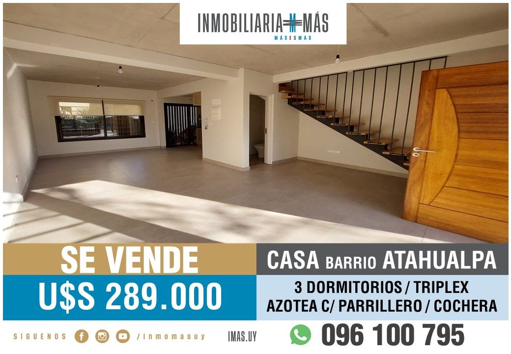 #5289208 | Venta | Casa | Montevideo (Inmobiliaria MAS)