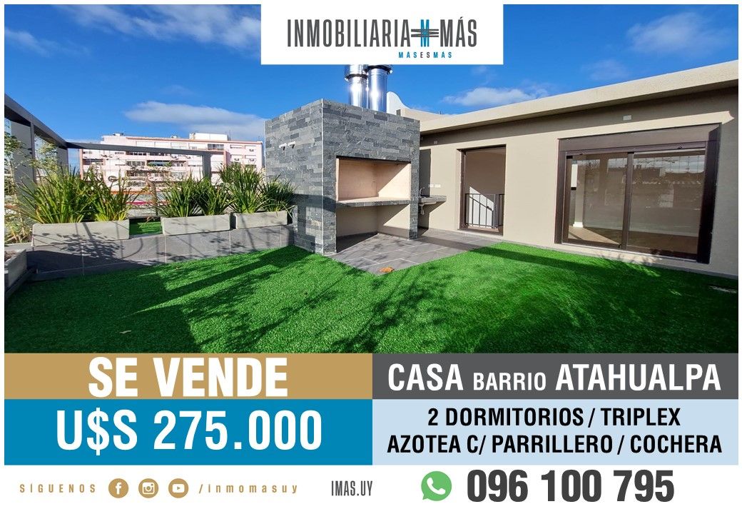 #5289211 | Venta | Casa | Montevideo (Inmobiliaria MAS)