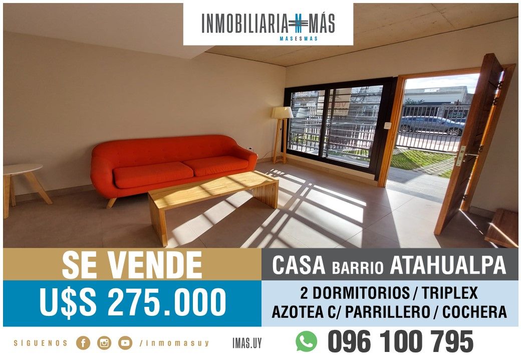 #5289212 | Venta | Casa | Montevideo (Inmobiliaria MAS)