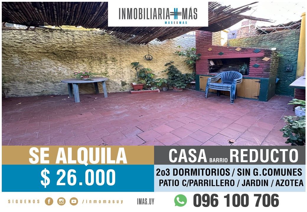 #5294979 | Alquiler | Casa | Montevideo (Inmobiliaria MAS)