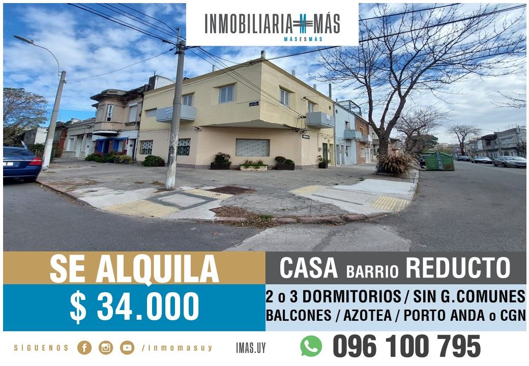 #5318553 | Alquiler | PH | Montevideo (Inmobiliaria MAS)