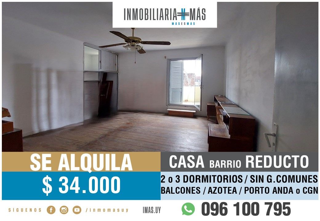 #5318555 | Alquiler | PH | Montevideo (Inmobiliaria MAS)
