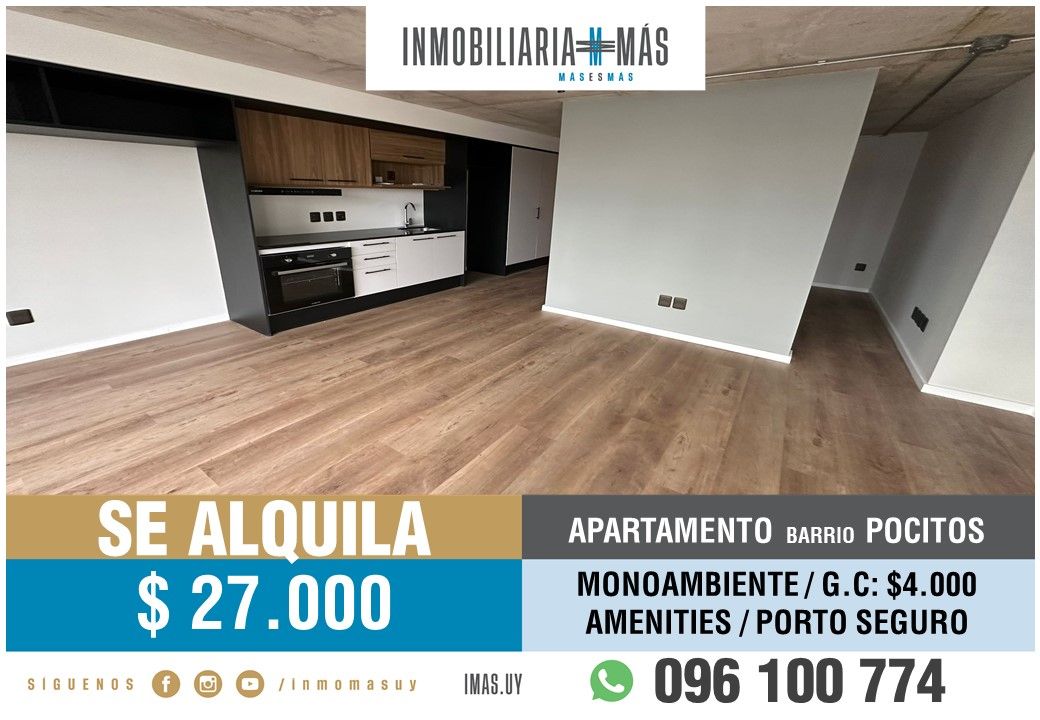 #5318578 | Alquiler | Departamento | Montevideo (Inmobiliaria MAS)