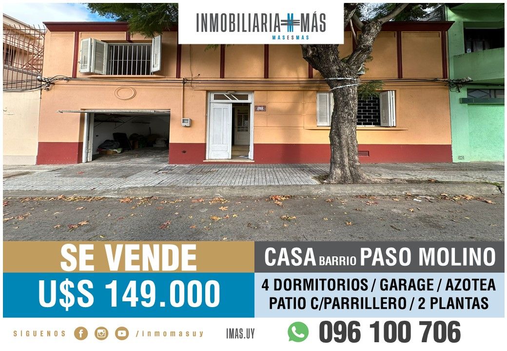 #5318579 | Venta | Casa | Montevideo (Inmobiliaria MAS)
