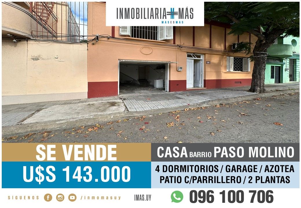 #5318580 | Sale | House | Montevideo (Inmobiliaria MAS)