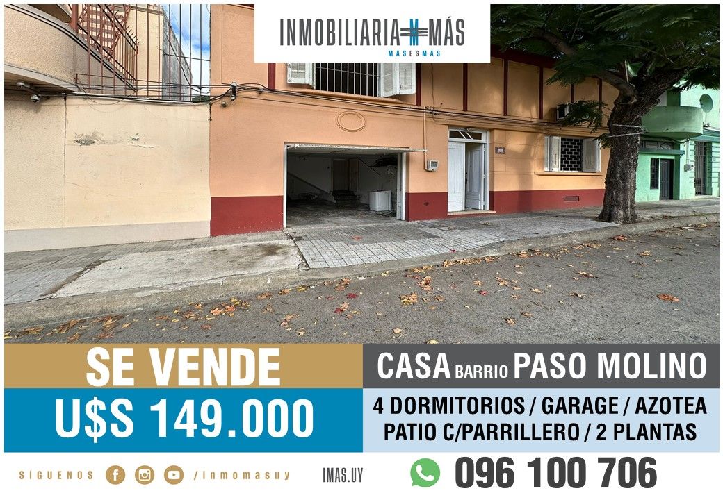 #5318580 | Venta | Casa | Montevideo (Inmobiliaria MAS)