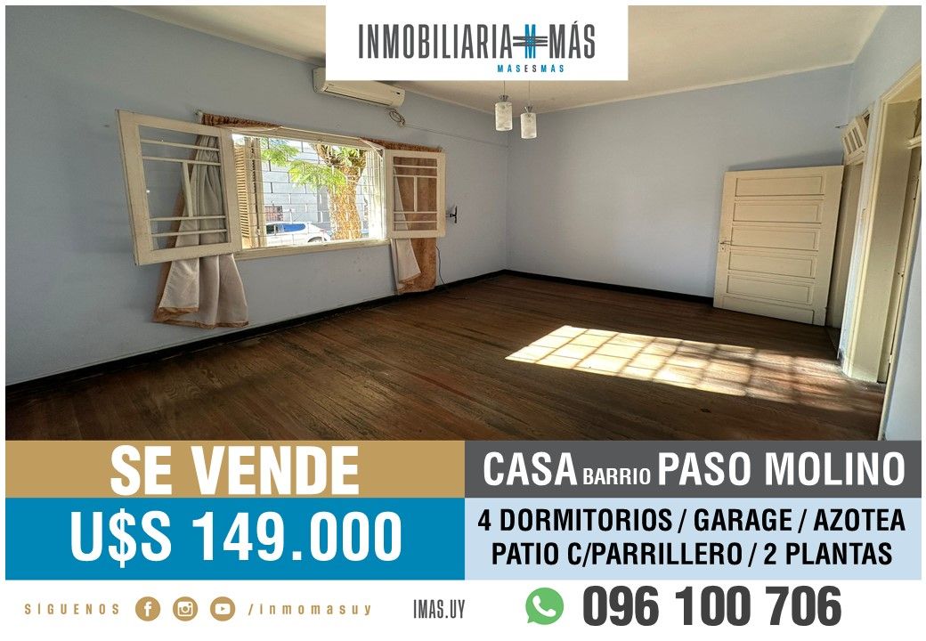 #5318581 | Venta | Casa | Montevideo (Inmobiliaria MAS)