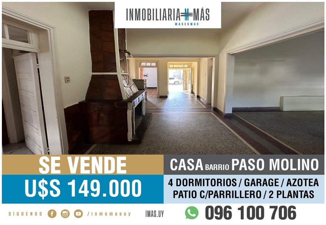 #5318582 | Venta | Casa | Montevideo (Inmobiliaria MAS)