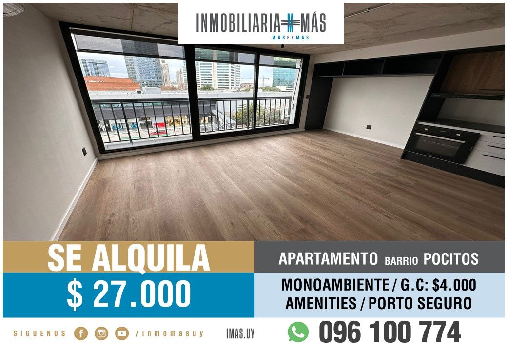 #5318583 | Alquiler | Departamento | Montevideo (Inmobiliaria MAS)