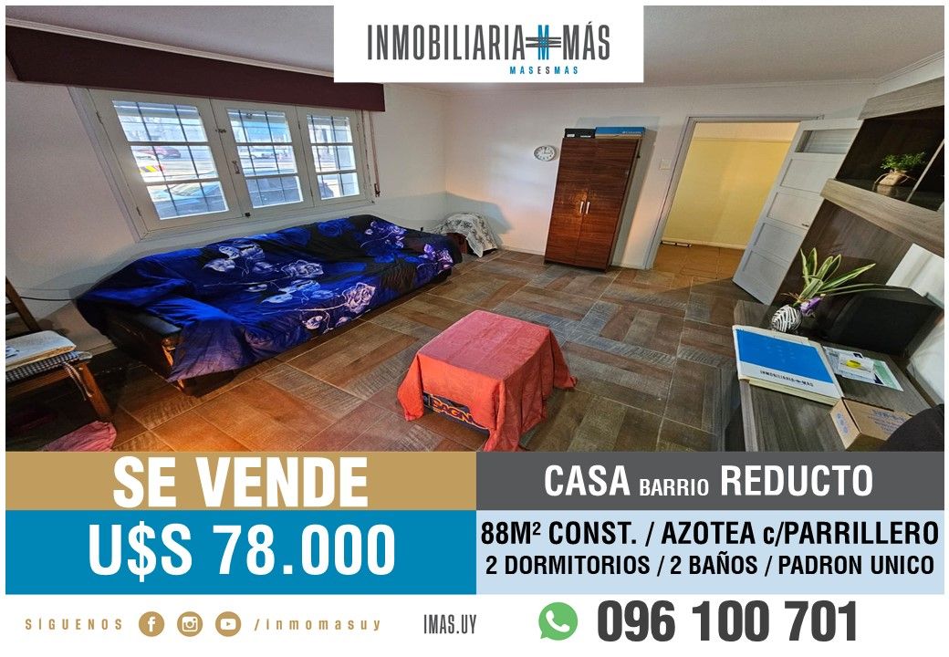 #5338523 | Venta | Casa | Montevideo (Inmobiliaria MAS)