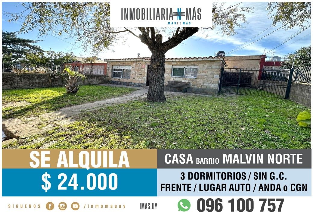 #5341653 | Alquiler | PH | Montevideo (Inmobiliaria MAS)