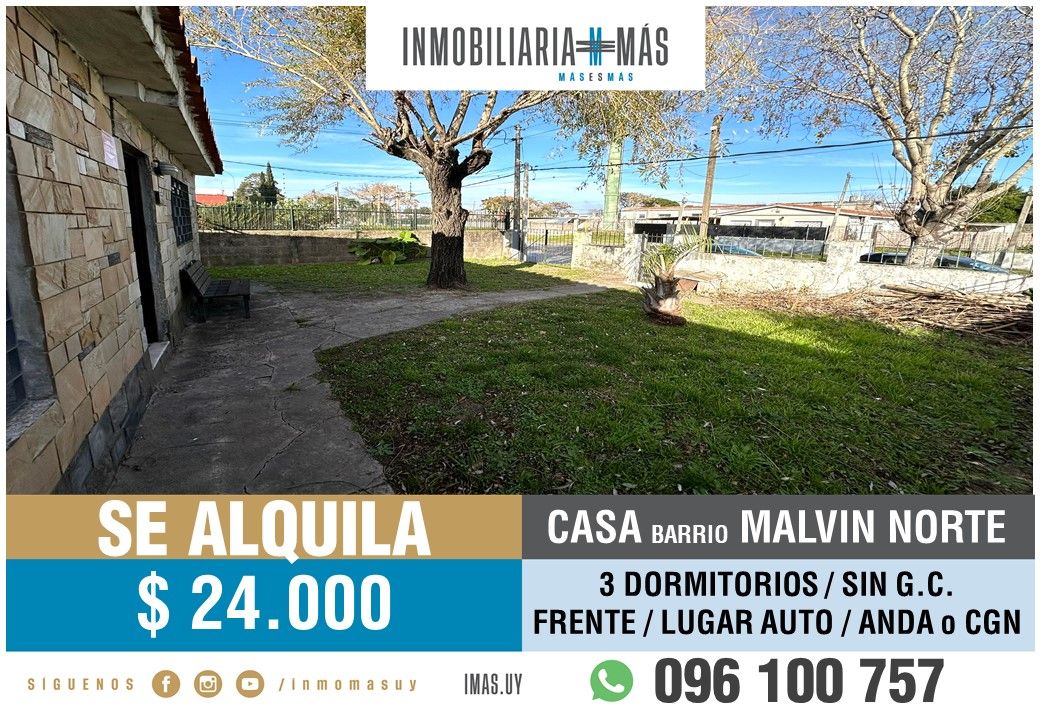 #5341654 | Alquiler | PH | Montevideo (Inmobiliaria MAS)