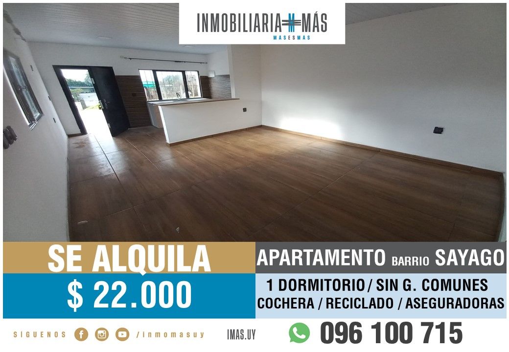 #5345161 | Rental | Horizontal Property | Montevideo (Inmobiliaria MAS)