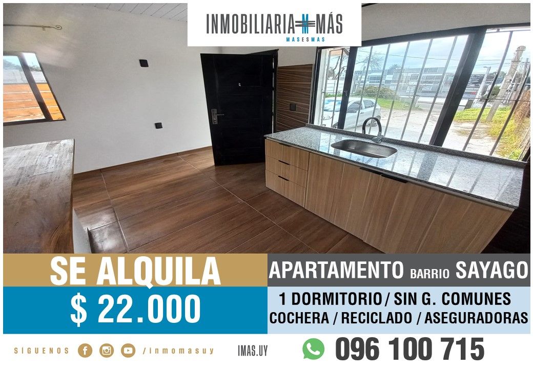 #5345162 | Rental | Horizontal Property | Montevideo (Inmobiliaria MAS)
