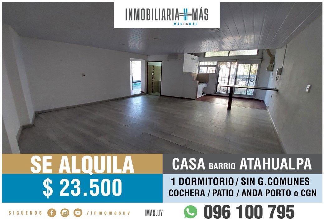 #5345171 | Rental | Horizontal Property | Montevideo (Inmobiliaria MAS)