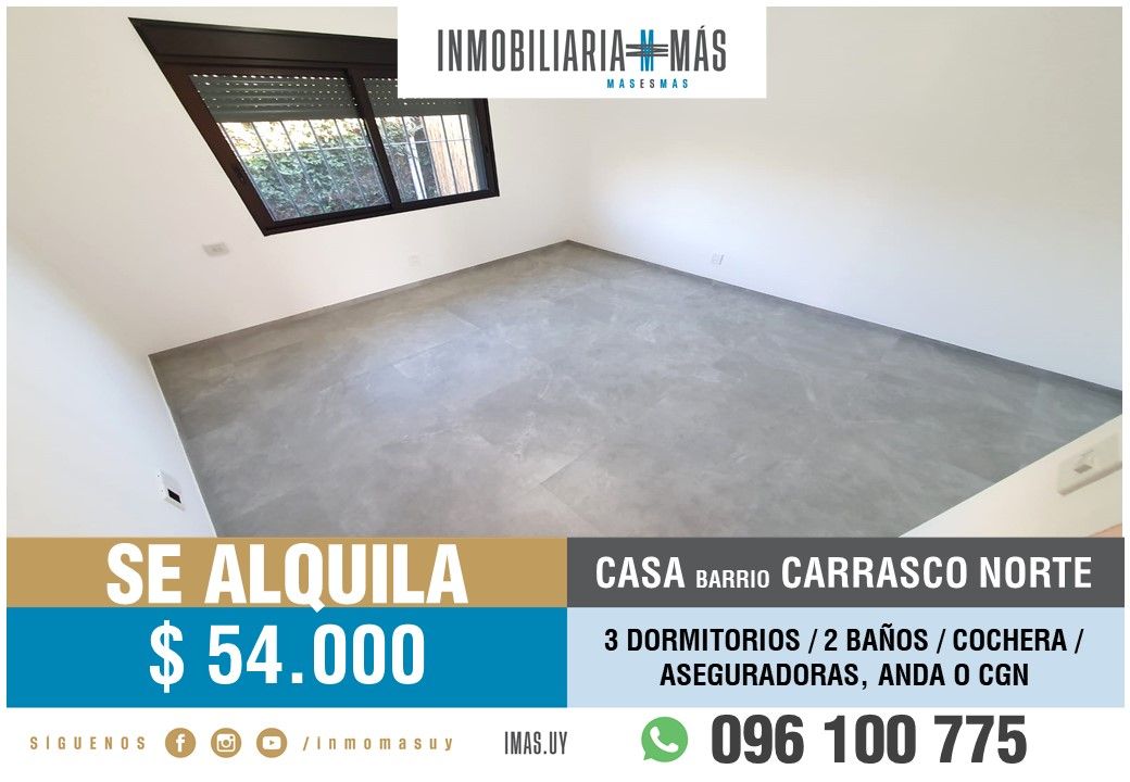 #5346453 | Alquiler | Casa | Montevideo (Inmobiliaria MAS)
