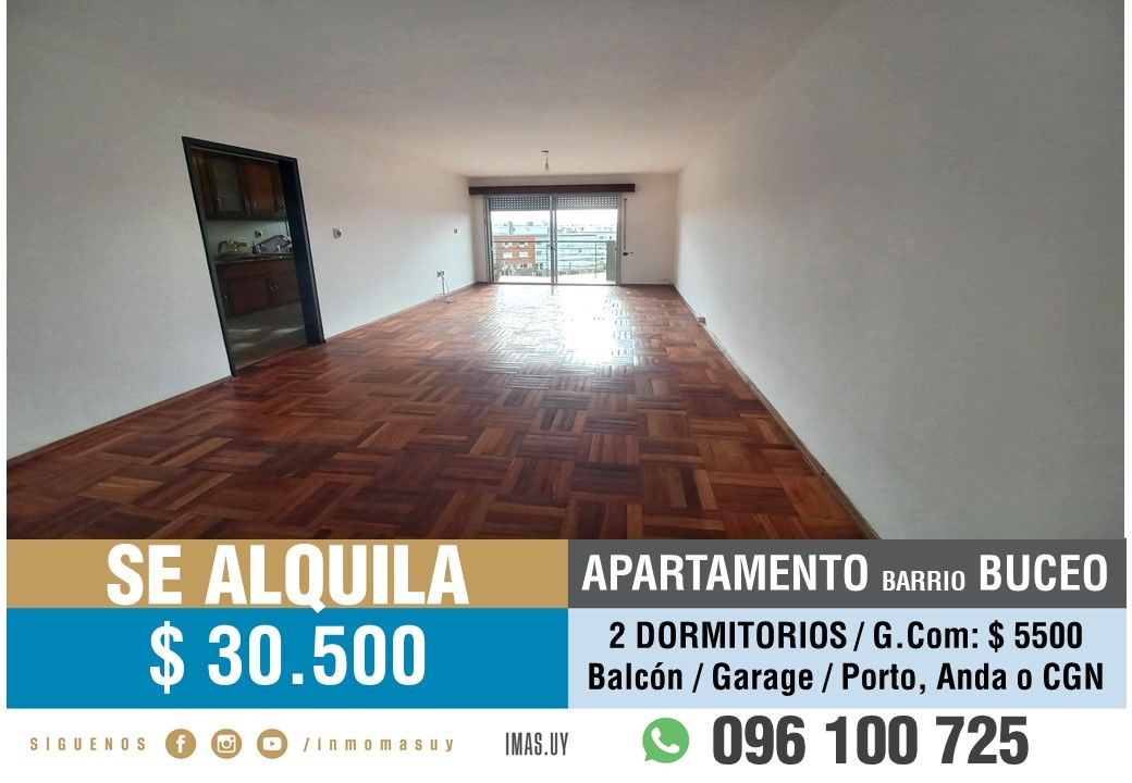 #5346746 | Alquiler | Departamento | Montevideo (Inmobiliaria MAS)