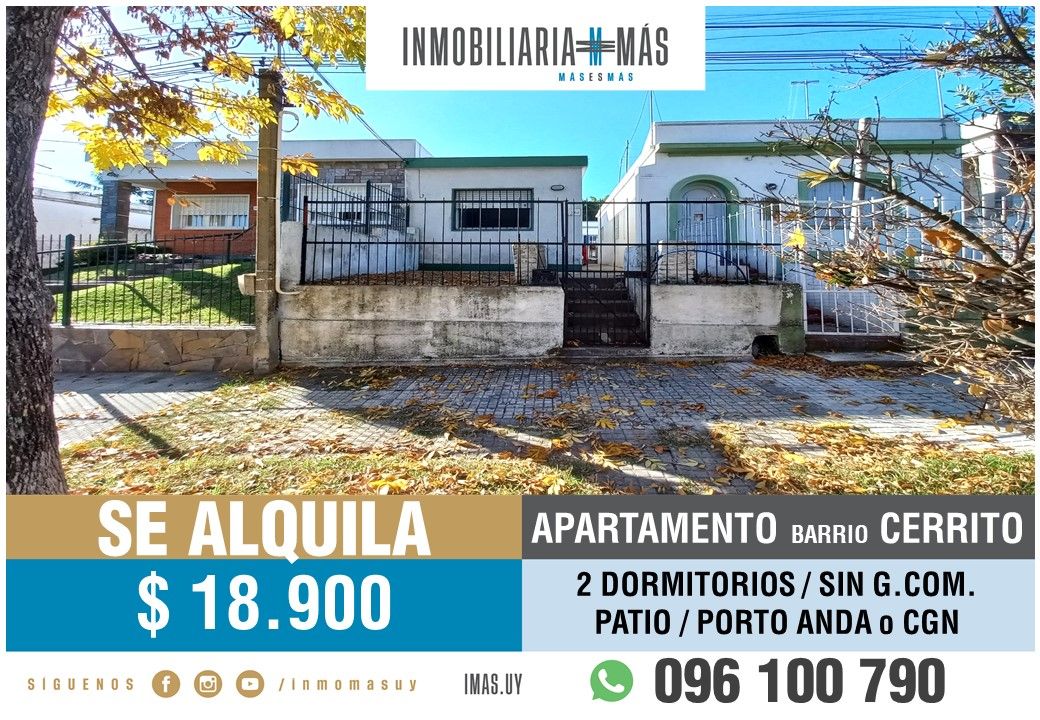 #5347774 | Alquiler | PH | Montevideo (Inmobiliaria MAS)