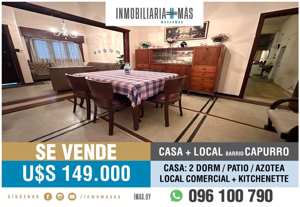 #5347805 | Venta | Casa | Montevideo (Inmobiliaria MAS)