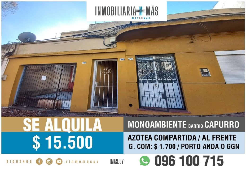 #5347808 | Alquiler | PH | Montevideo (Inmobiliaria MAS)