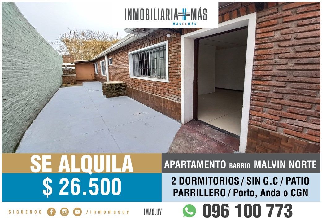 #5347813 | Alquiler | PH | Montevideo (Inmobiliaria MAS)