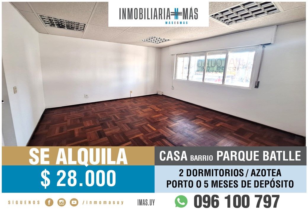 #5347822 | Alquiler | Departamento | Montevideo (Inmobiliaria MAS)