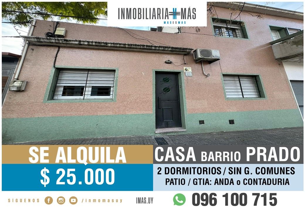 #5348635 | Alquiler | PH | Montevideo (Inmobiliaria MAS)