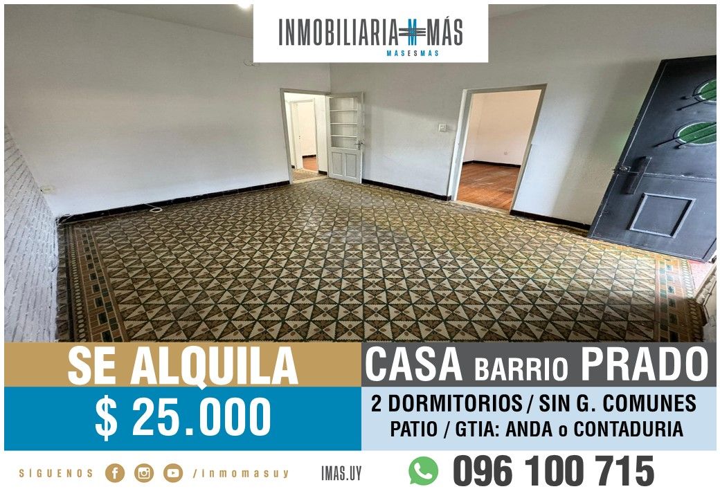 #5348636 | Alquiler | PH | Montevideo (Inmobiliaria MAS)