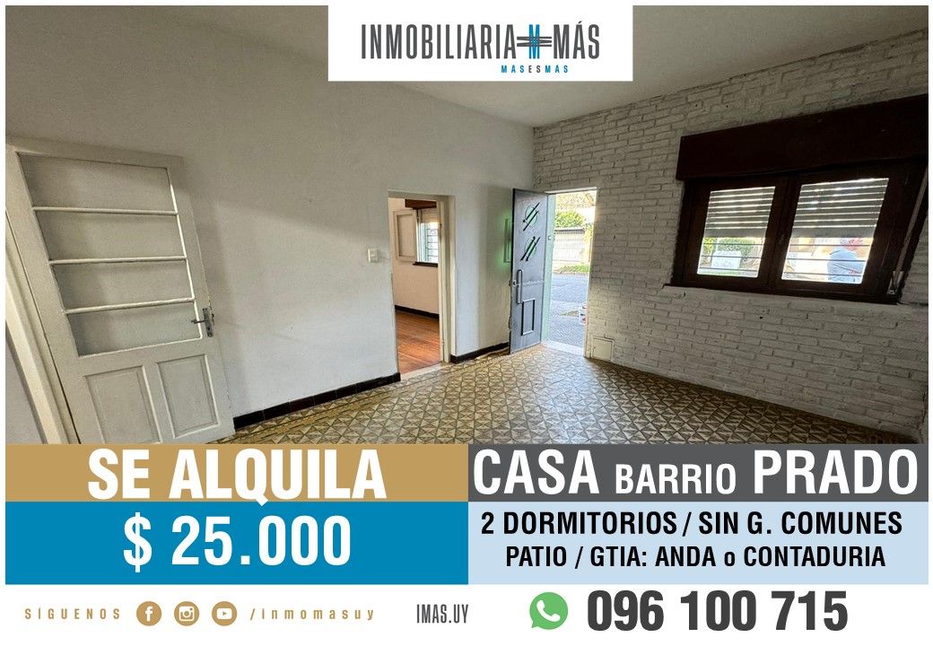#5348637 | Alquiler | PH | Montevideo (Inmobiliaria MAS)