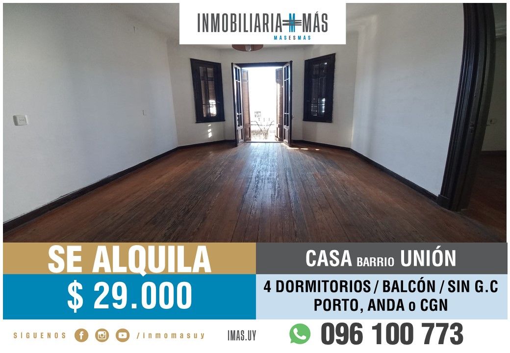 #5349545 | Alquiler | PH | Montevideo (Inmobiliaria MAS)