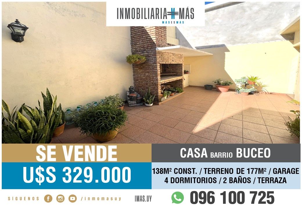 #5349549 | Venta | Casa | Montevideo (Inmobiliaria MAS)