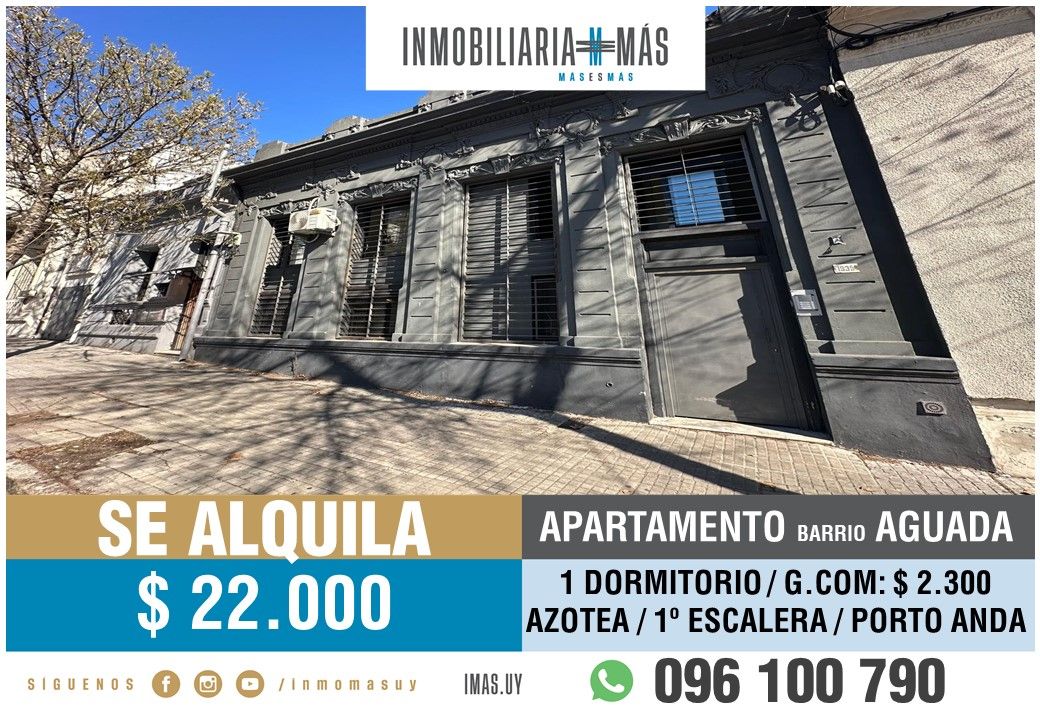 #5349556 | Alquiler | PH | Montevideo (Inmobiliaria MAS)