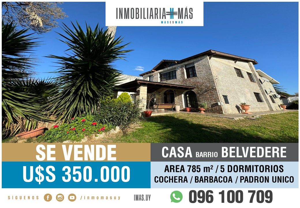 #5351679 | Venta | Casa | Montevideo (Inmobiliaria MAS)