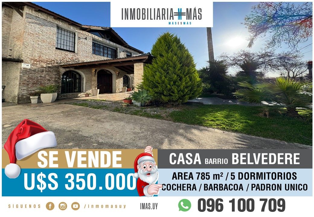 #5351680 | Venta | Casa | Montevideo (Inmobiliaria MAS)