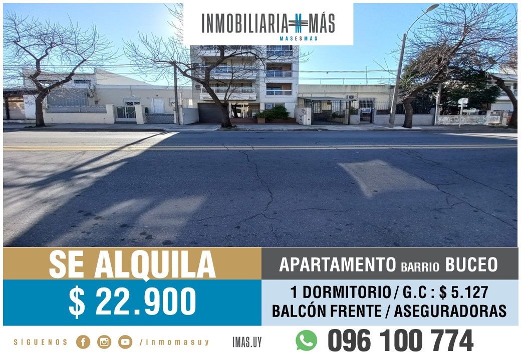 #5351683 | Rental | Horizontal Property | Montevideo (Inmobiliaria MAS)