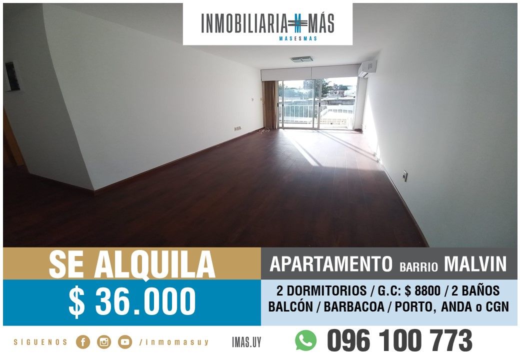 #5351685 | Alquiler | Departamento | Montevideo (Inmobiliaria MAS)