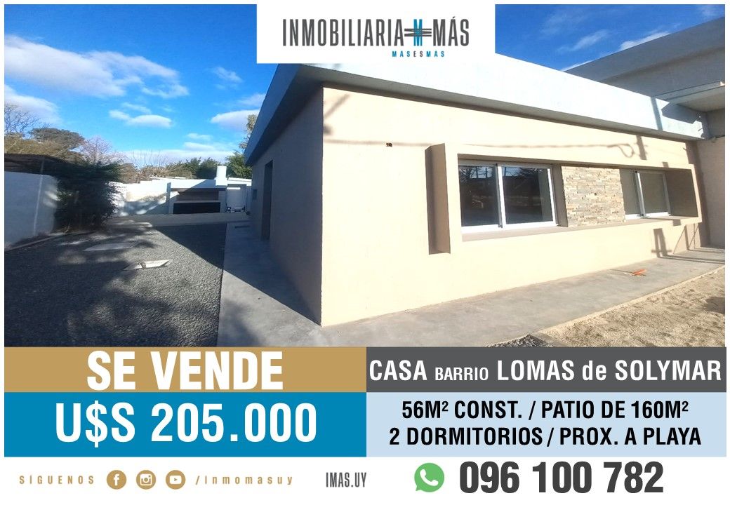 #5351689 | Venta | Casa | Canelones (Inmobiliaria MAS)