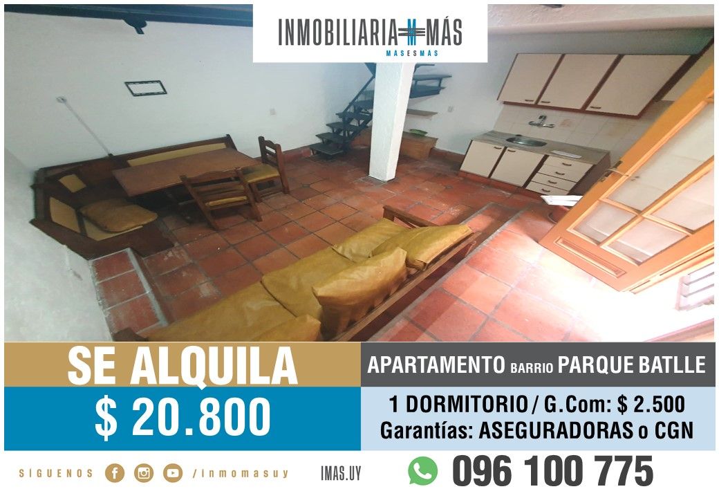 #5352536 | Alquiler | Departamento | Montevideo (Inmobiliaria MAS)