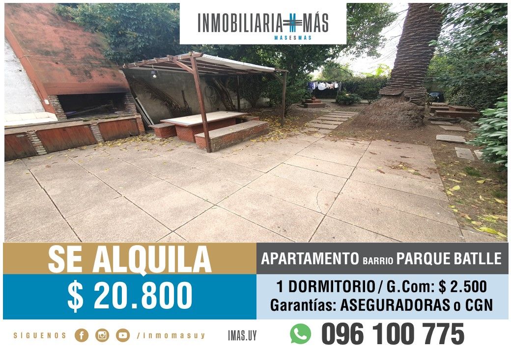 #5352537 | Alquiler | Departamento | Montevideo (Inmobiliaria MAS)