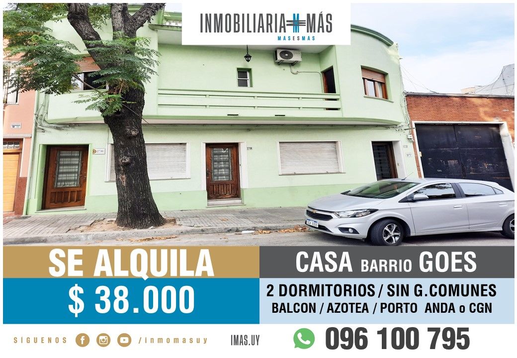 #5352930 | Alquiler | PH | Montevideo (Inmobiliaria MAS)