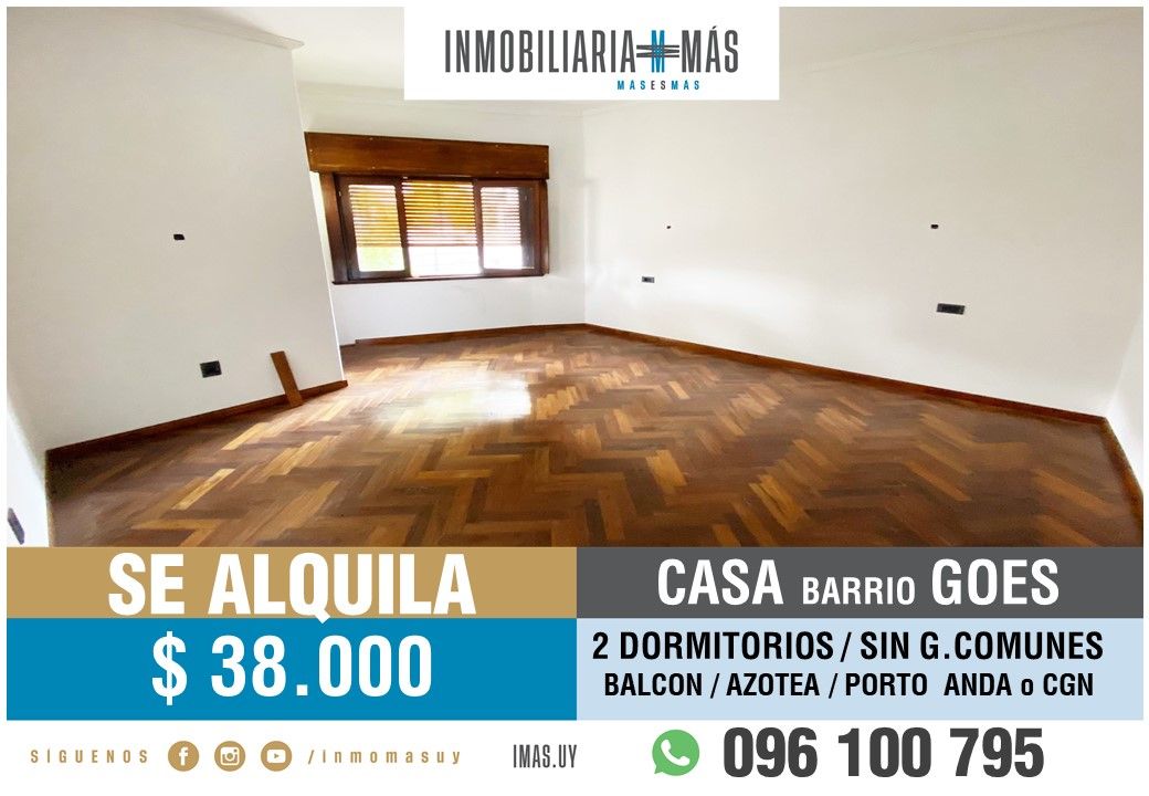 #5352932 | Alquiler | PH | Montevideo (Inmobiliaria MAS)