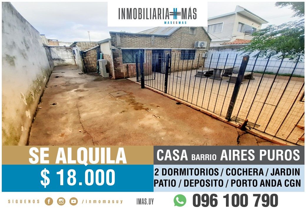 #5355704 | Alquiler | PH | Montevideo (Inmobiliaria MAS)