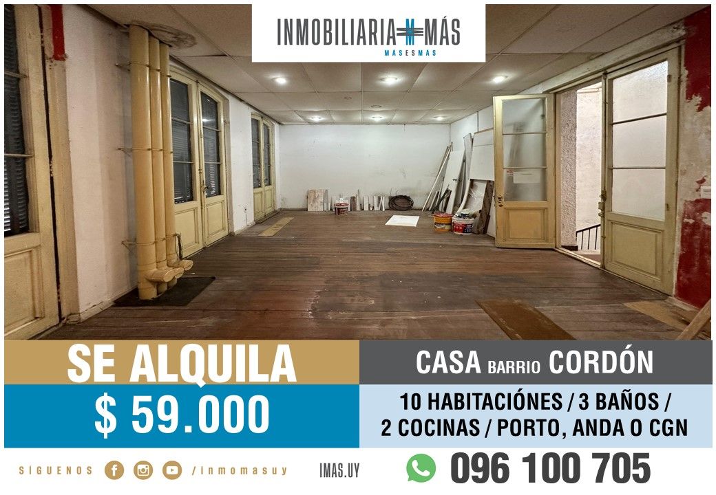 #5355710 | Rental | House | Montevideo (Inmobiliaria MAS)