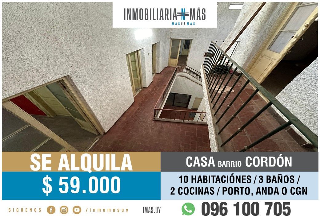 #5355711 | Rental | House | Montevideo (Inmobiliaria MAS)